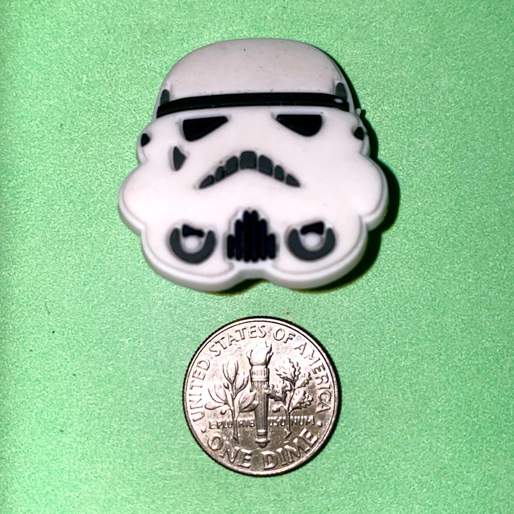 (10 for $15) Star Wars Stormtrooper Soldier The Mandalorian Crocs Shoe Charms